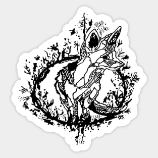 Fox tribal Sticker